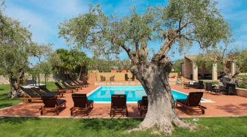 Piscina in giardino