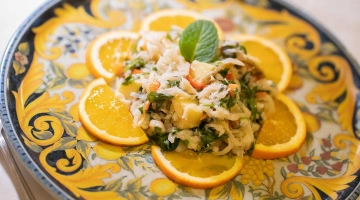 Pietanza a base di pesce
