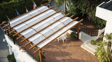 Terrasse ombragée