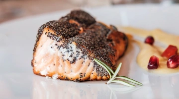 Plat à base de poisson