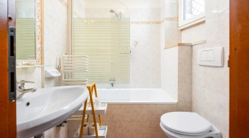 Bagno privato con vasca doccia