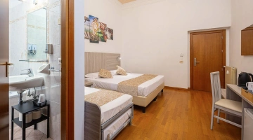 Camera quadrupla con bagno privato