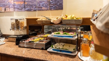 Buffet con opzioni salate