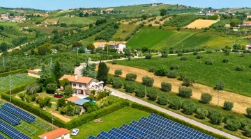 Struttura immersa nelle campagne