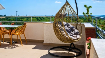 Dondolo in terrazza