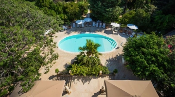 Piscina vista dall'alto