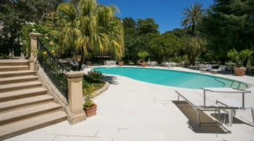 Piscina in giardino