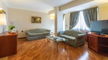 Living Area in Suite