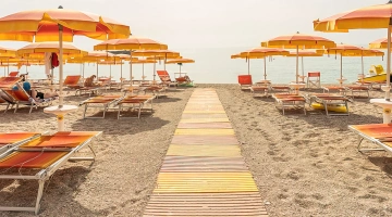 Zugehöriger Strand
