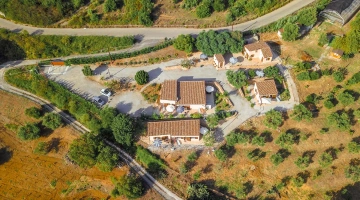 Vue aérienne de la résidence