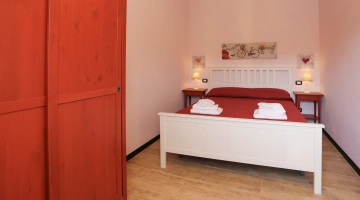 Chambre avec lit double