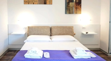 Camera con letto matrimoniale