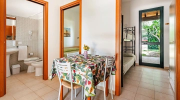 Area giorno in appartamento