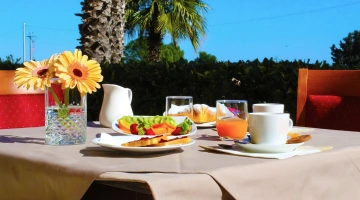 Colazione all'aperto
