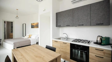 Monolocale con cucina