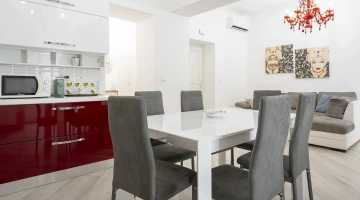 Salotto con cucina