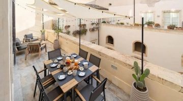 Colazione in terrazza