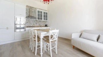 Soggiorno con cucina