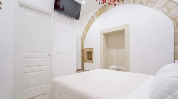 Camera da letto con TV