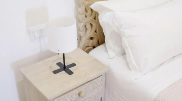 Dettaglio arredo in camera da letto
