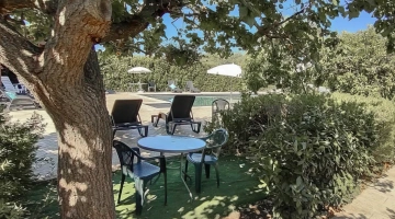 Giardino con aree relax