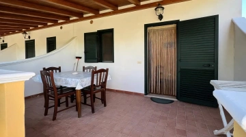Balcone privato arredato