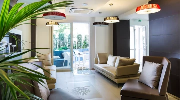 Espace détente également à l&#39;extérieur