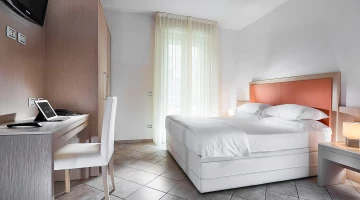 Suite familiale Trieste, chambre lumineuse