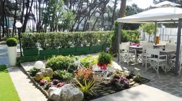 Relax esterno in giardino