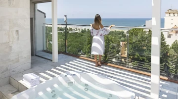 Relaxation area - panoramic view