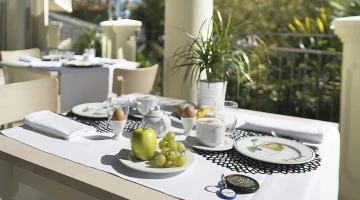 Breakfast on the terrace