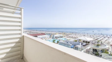 Vista dal balcone