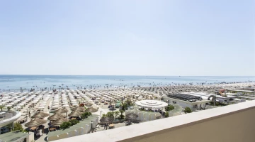 Vista dal balcone