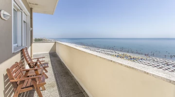 Vista dal balcone