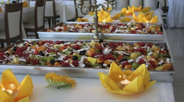 Fresh fruit salad!