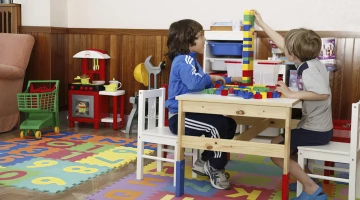 The corner for children