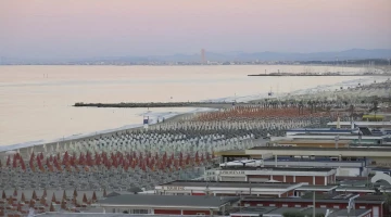 View from the seafront rooms