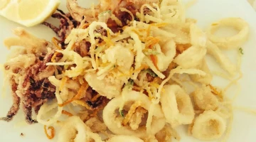 Fried and other fish dishes every day