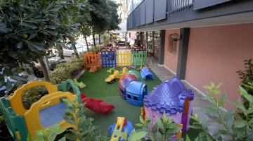 Outdoor children&#39;s area