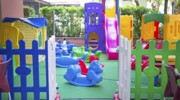 Outdoor children&#39;s area