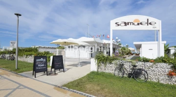Angegliederter Strand