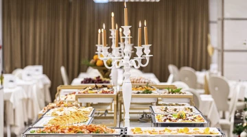 Buffet, plats salés