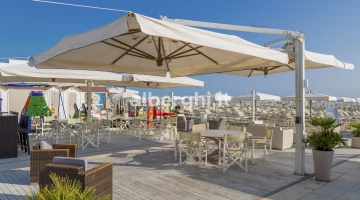 Gazebo della spiaggia convenzionata