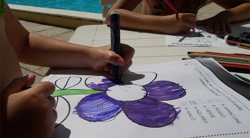 Animazione per bimbi in piscina