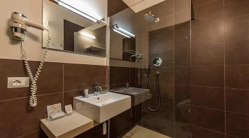 Deluxe room bathroom