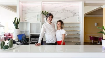 I titolari marco e giorgia