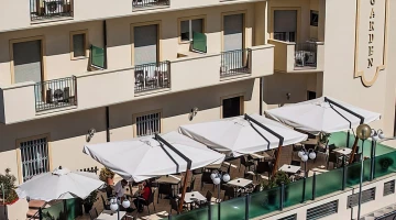 Terrazza attrezzata