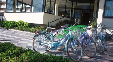 Biciclette a disposizione degli sopiti