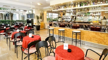 Bar-gelateria de l&#39;hôtel Globus