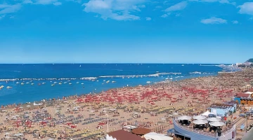 Plage associée à l&#39;hôtel Globus